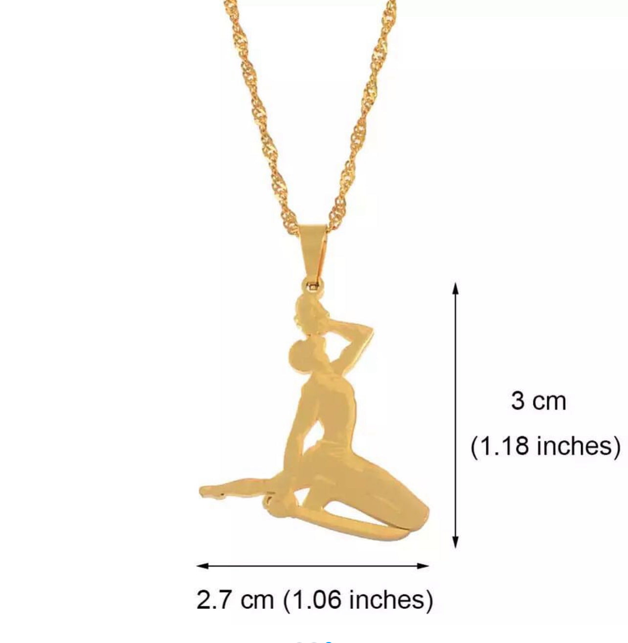 Collier neg maron