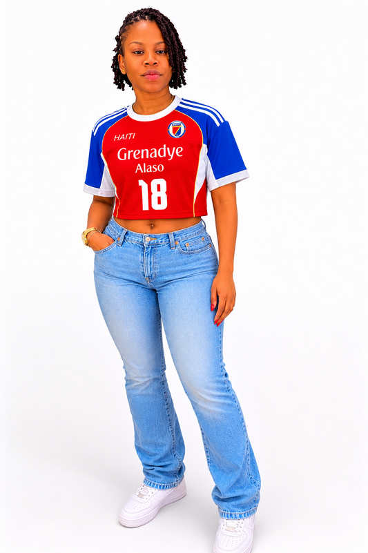 Crop Top Grenadye Alaso 🇭🇹